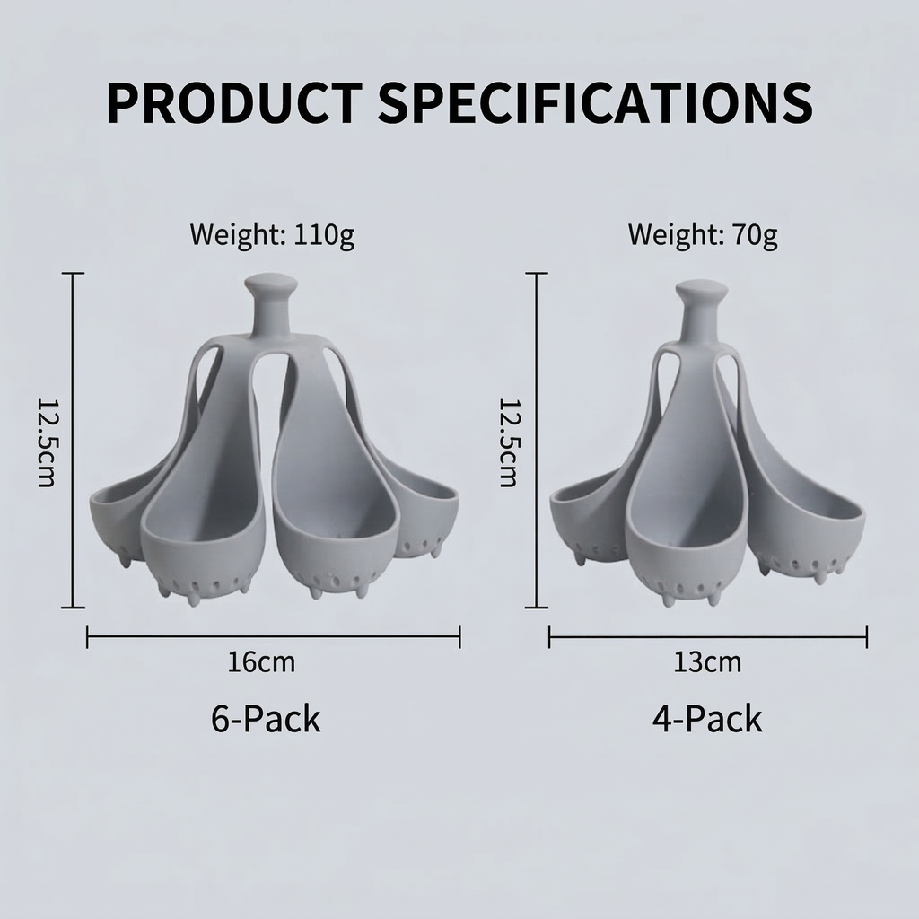 High-temperature-resistant silicone egg cooker
